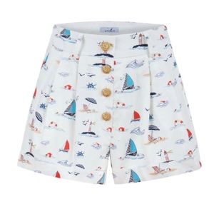 MY BEACHY SIDE X EMILY IN PARIS MARIN CUFFED SHORTS SIZE S